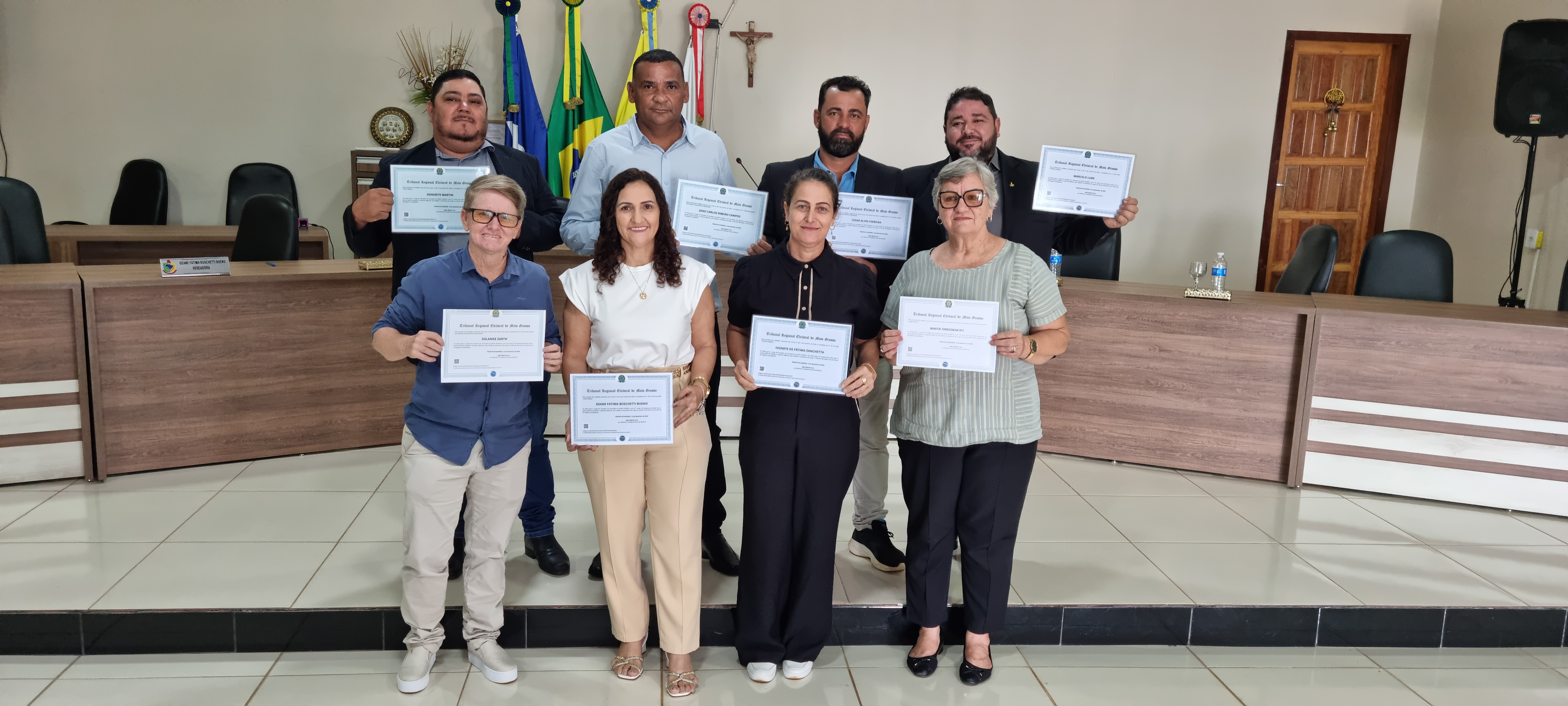 Vereadores eleitos de Nova Guarita são diplomados e posse está confirmada para 1° de janeiro de 2025