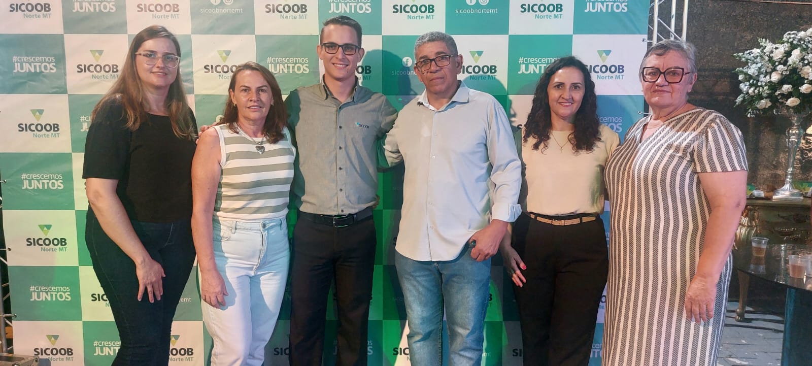 Vereadores prestigiam inauguração da Agência do Banco Sicoob em Nova Guarita